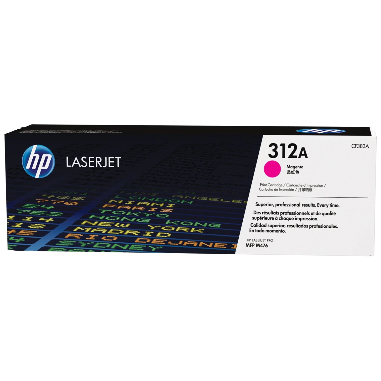 HP CF383A (312A) Magenta Original Toner Cartridge - Cartouches Certifiées