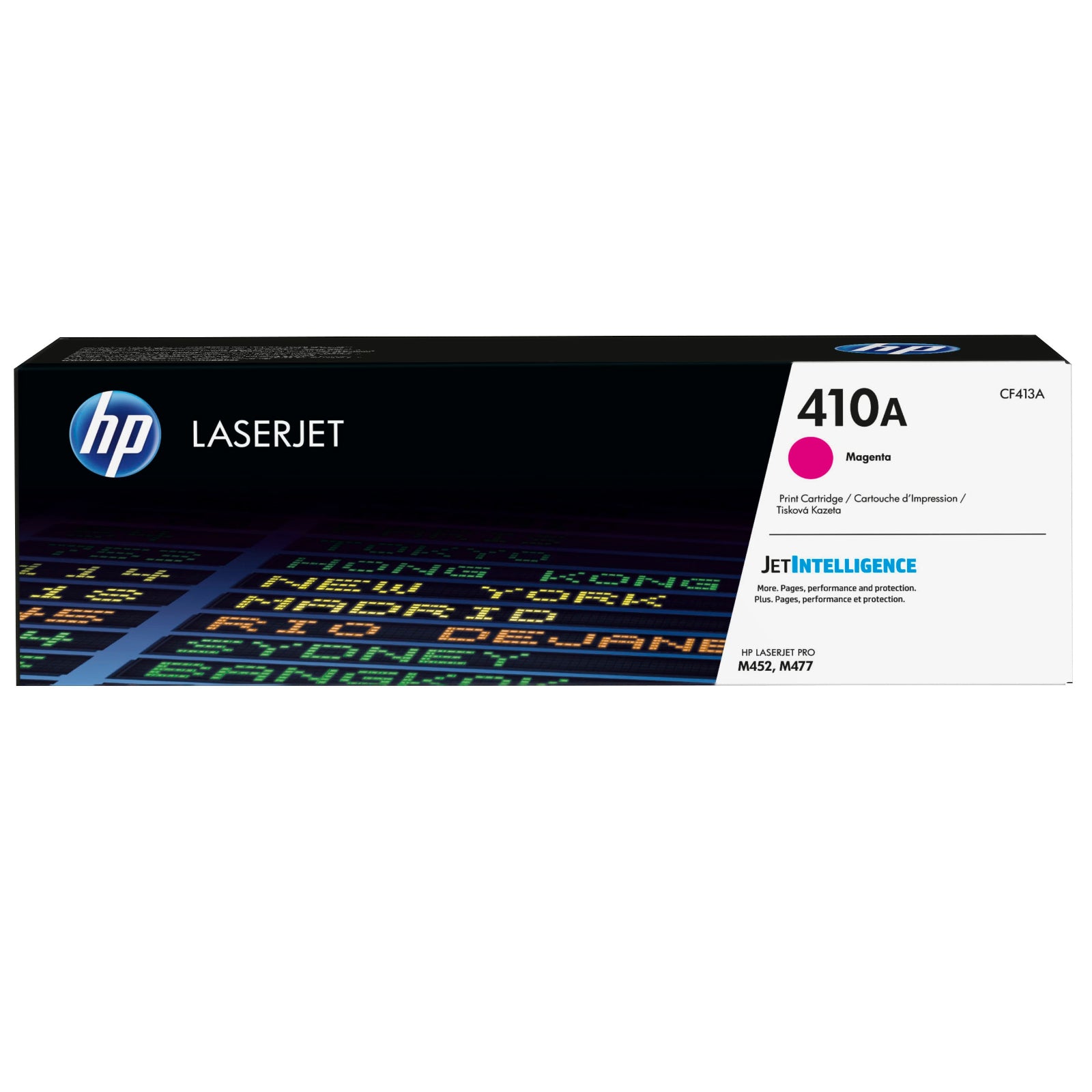 HP CF413A (410A) Magenta Original Toner Cartridge - Cartouches Certifiées