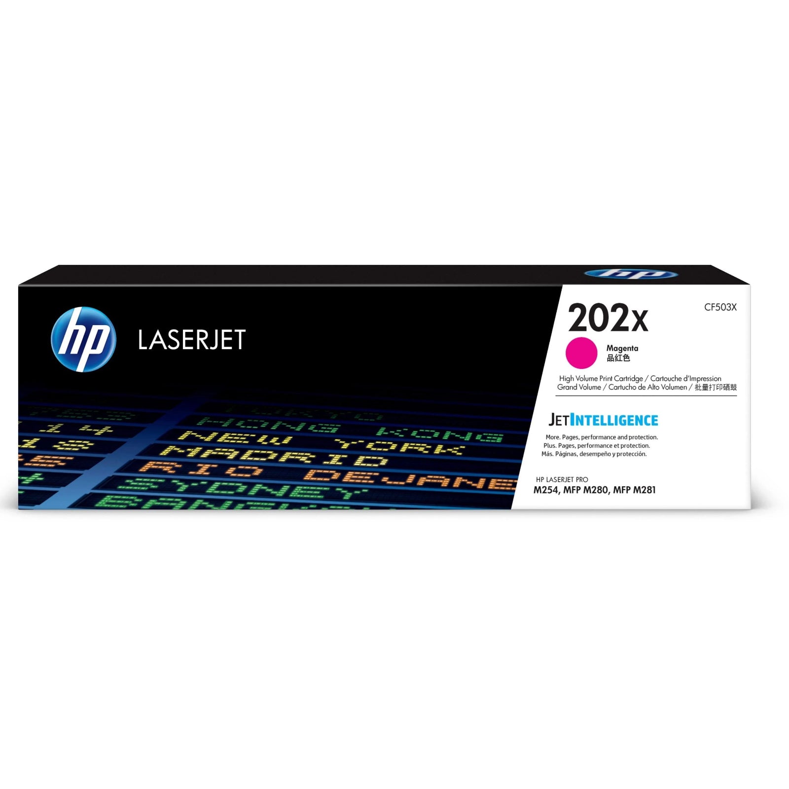 HP CF503X (202X) Magenta Original Toner Cartridge - Cartouches Certifiées