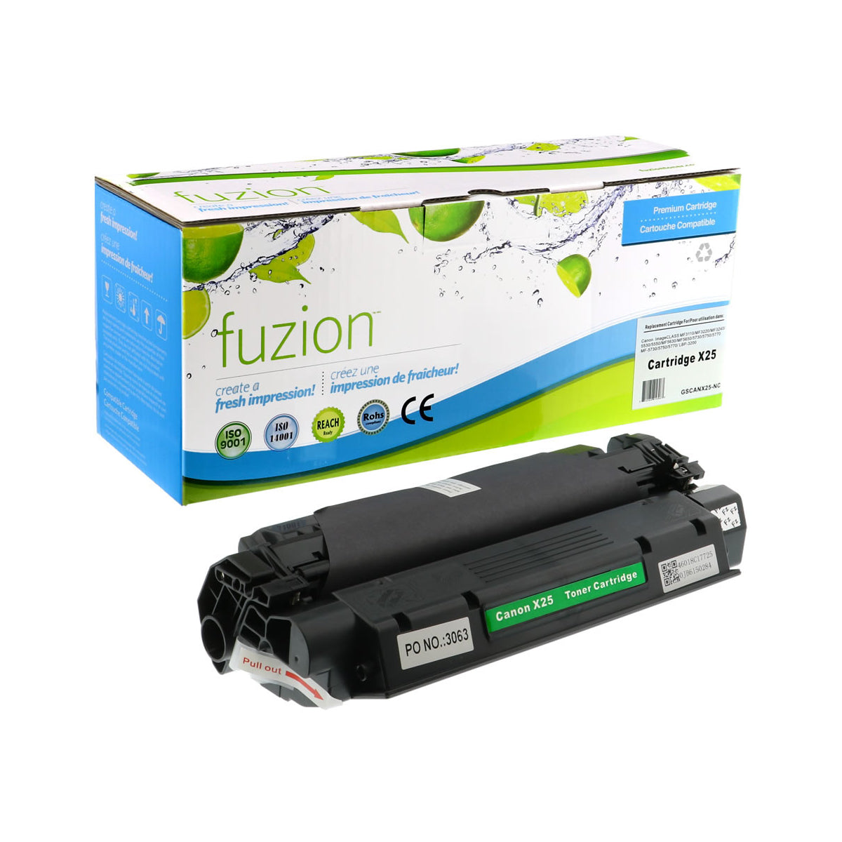 Compatible CANON X25 (8489A001AA) Black Toner Cartridge Premium Quality - Cartouches Certifiées