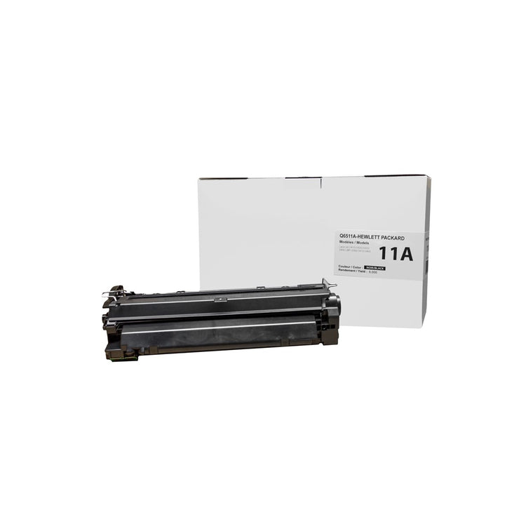 Compatible HP (11A) Black Toner Cartridge Premium Quality - Cartouches Certifiées