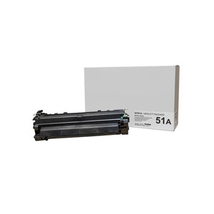 Compatible HP (51A) Black Toner Cartridge Premium Quality - Cartouches Certifiées