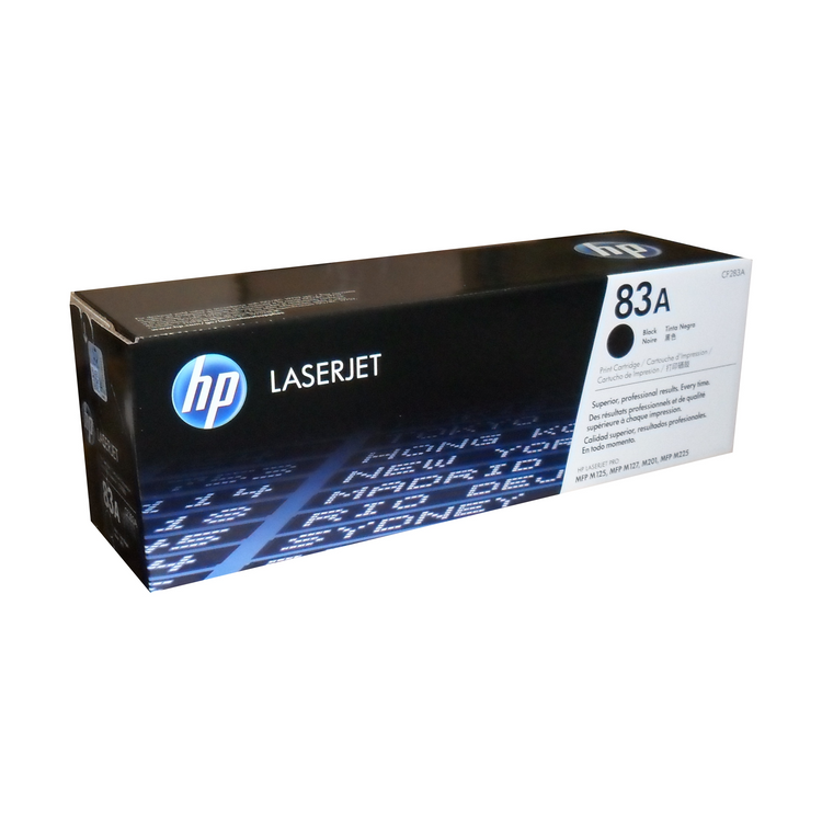 HP CF283A (83A) Black Original Toner Cartridge - Cartouches Certifiées