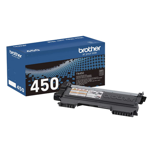 BROTHER TN-450 Black Original Toner Cartridge - Cartouches Certifiées