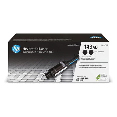 HP W1143AD (143AD) Black Original Toner Cartridge - Cartouches Certifiées