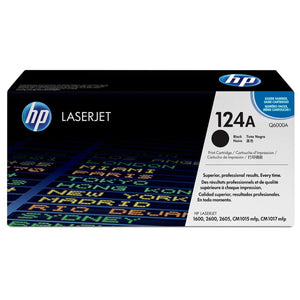 HP Q6000A (124A) Black Original Toner Cartridge - Cartouches Certifiées