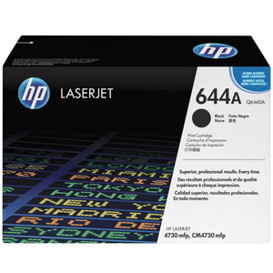 HP Q6460A (644A) Black Original Toner Cartridge - Cartouches Certifiées