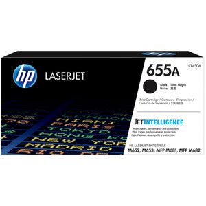 HP CF450A (655A) Black Original Toner Cartridge - Cartouches Certifiées