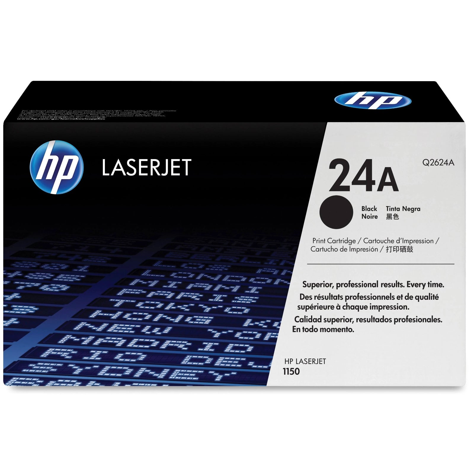HP Q2624A (24A) Black Original Toner Cartridge - Cartouches Certifiées