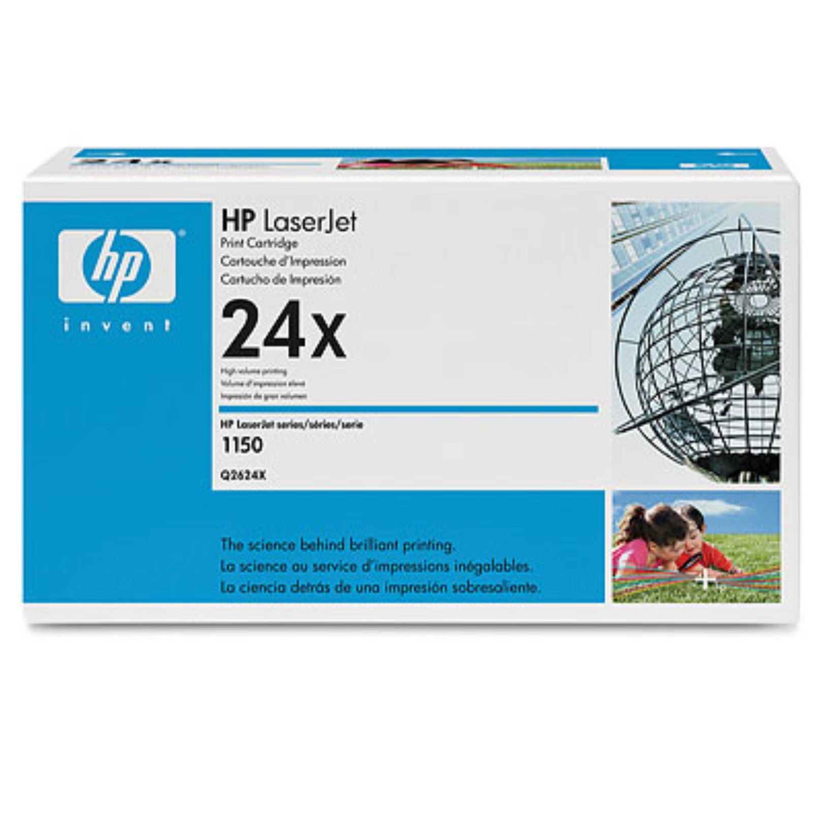 HP Q2624X (24X) Black Original Toner Cartridge - Cartouches Certifiées