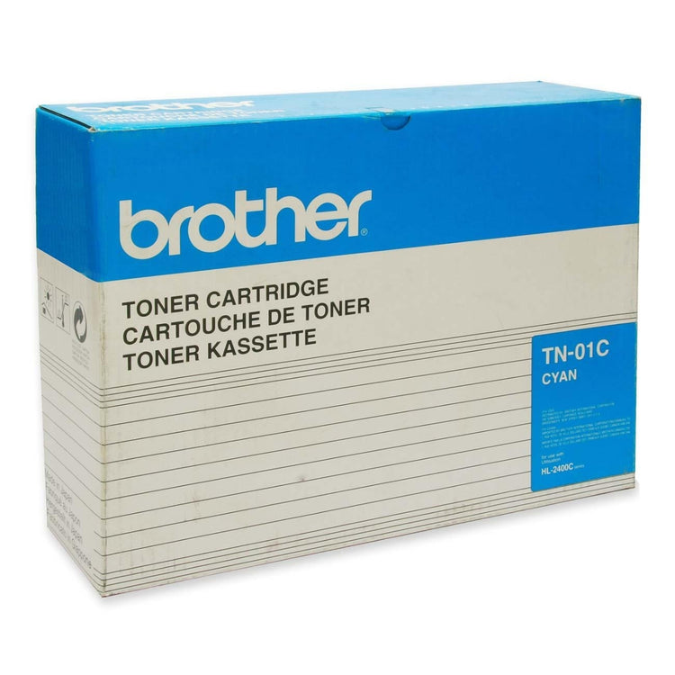 BROTHER TN-01C Cyan Original Toner Cartridge - Cartouches Certifiées