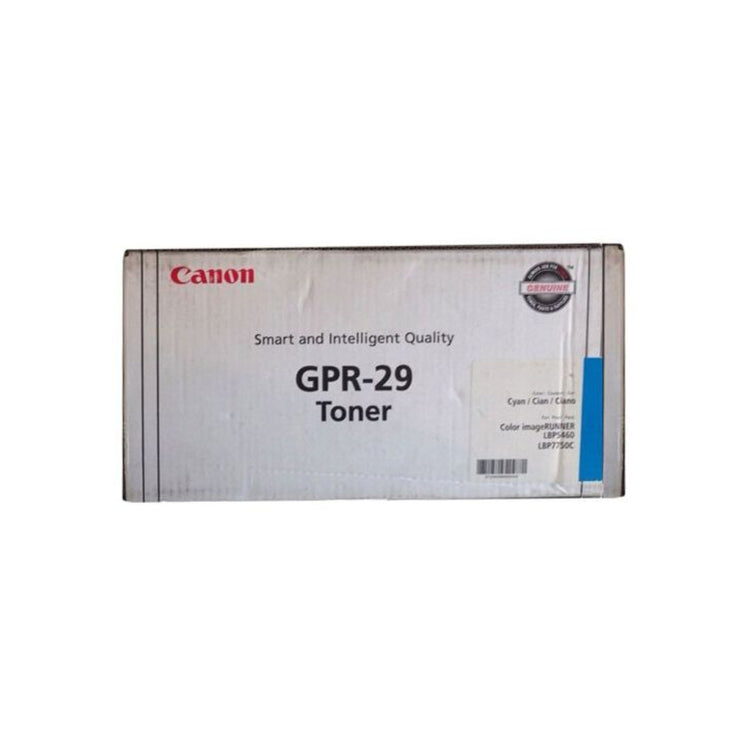 CANON GPR-29 (2643B004AA) Cyan Original Toner Cartridge - Cartouches Certifiées