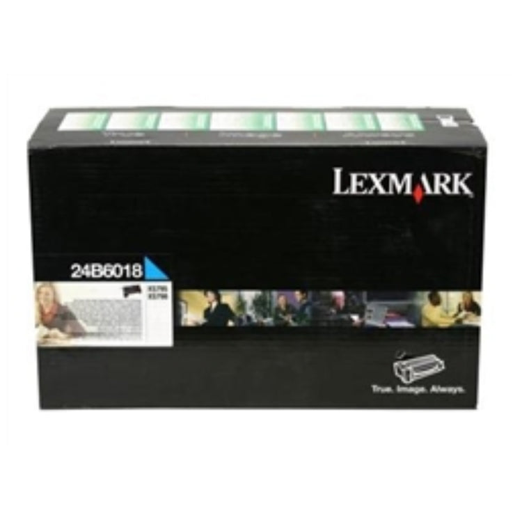 LEXMARK 24B6018 Cyan Original Toner Cartridge - Cartouches Certifiées