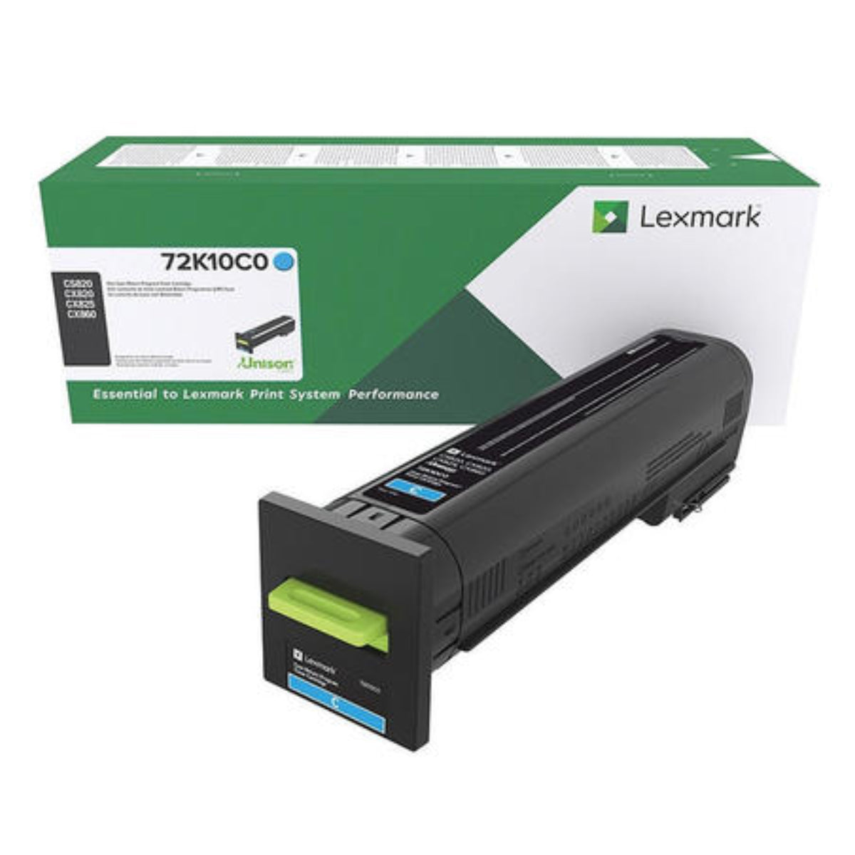 LEXMARK 72K10C0 Cyan Original Toner Cartridge - Cartouches Certifiées