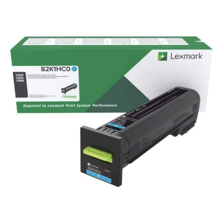 LEXMARK 82K1HC0 Cyan Original Toner Cartridge - Cartouches Certifiées