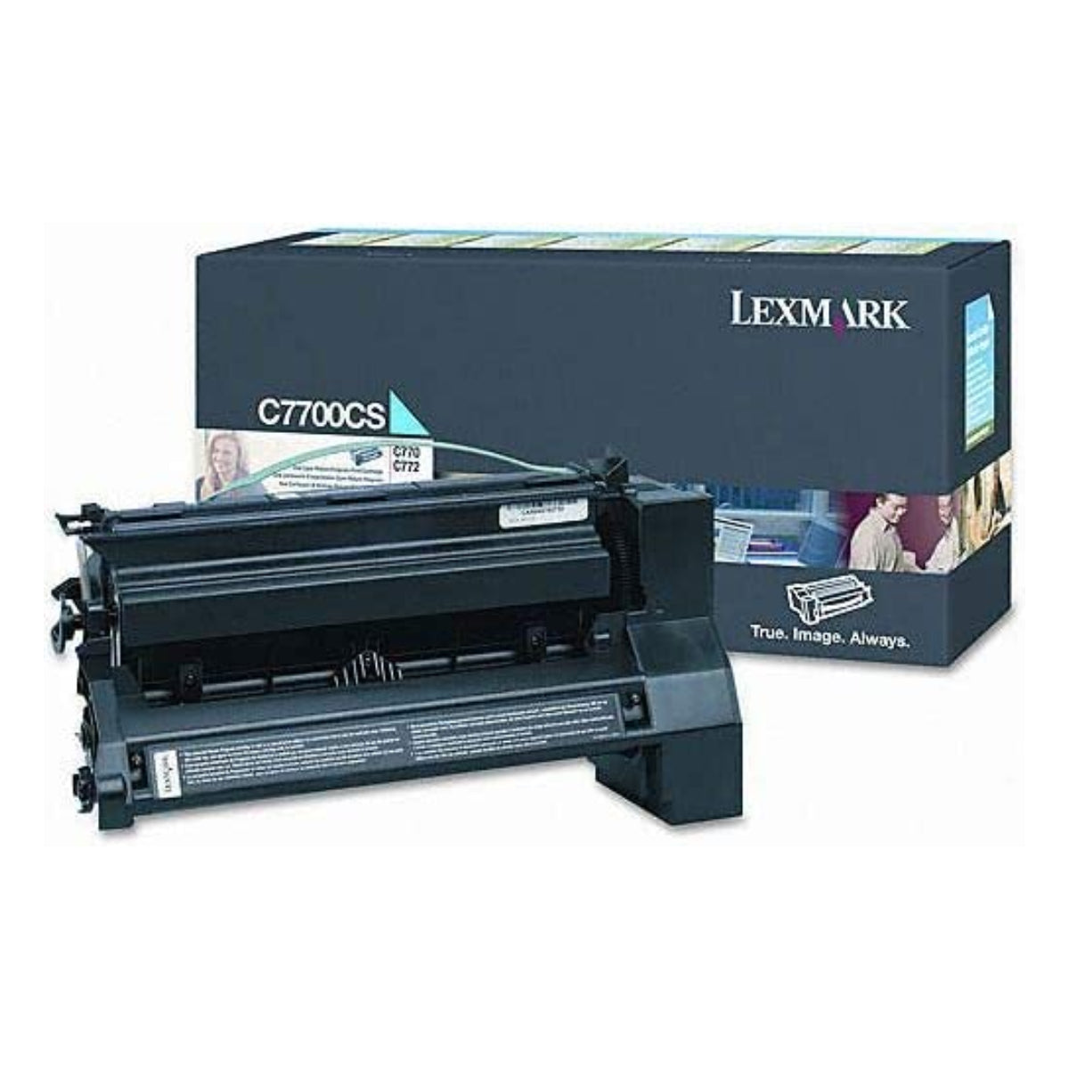 LEXMARK C7700CS Cyan Original Toner Cartridge - Cartouches Certifiées