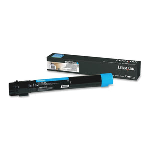 LEXMARK X950X2CG Cyan Original Toner Cartridge - Cartouches Certifiées