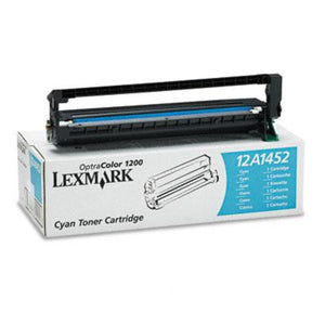 LEXMARK 12A1452 Cyan Original Toner Cartridge - Cartouches Certifiées