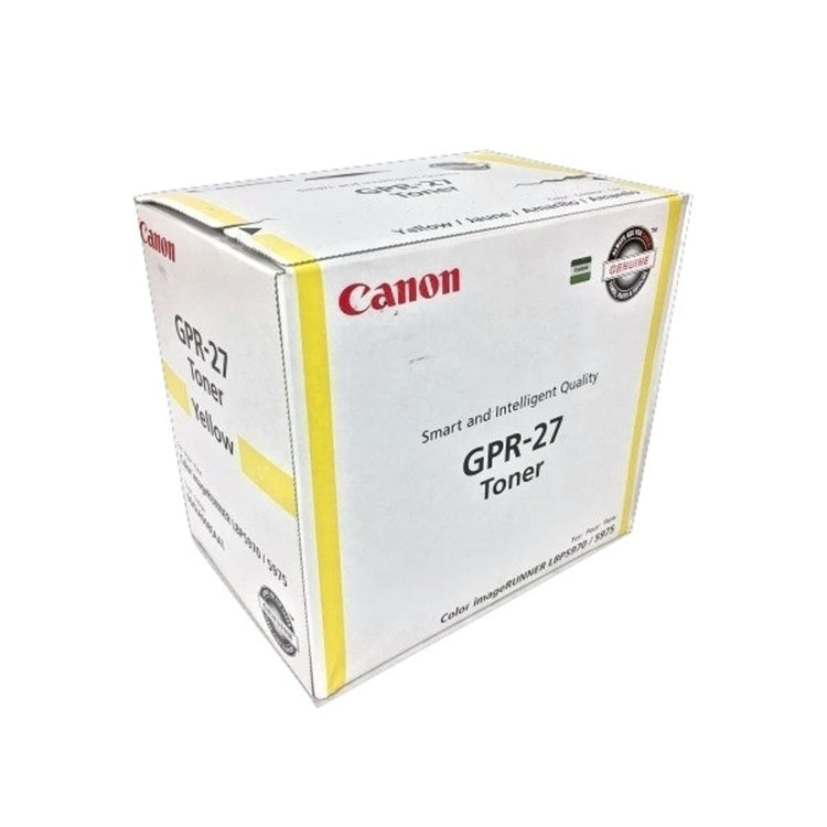 CANON GPR-27 (9642A008AA) Yellow Original Toner Cartridge - Cartouches Certifiées