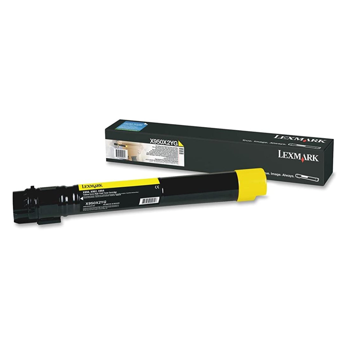 LEXMARK X950X2YG Yellow Original Toner Cartridge - Cartouches Certifiées