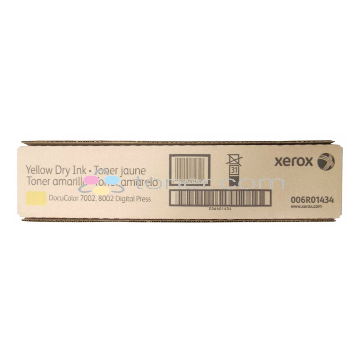 XEROX 006R01434 Yellow Original Toner Cartridge - Cartouches Certifiées