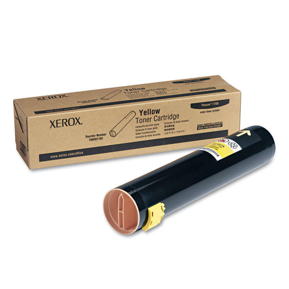 XEROX 106R01162 Yellow Original Toner Cartridge - Cartouches Certifiées
