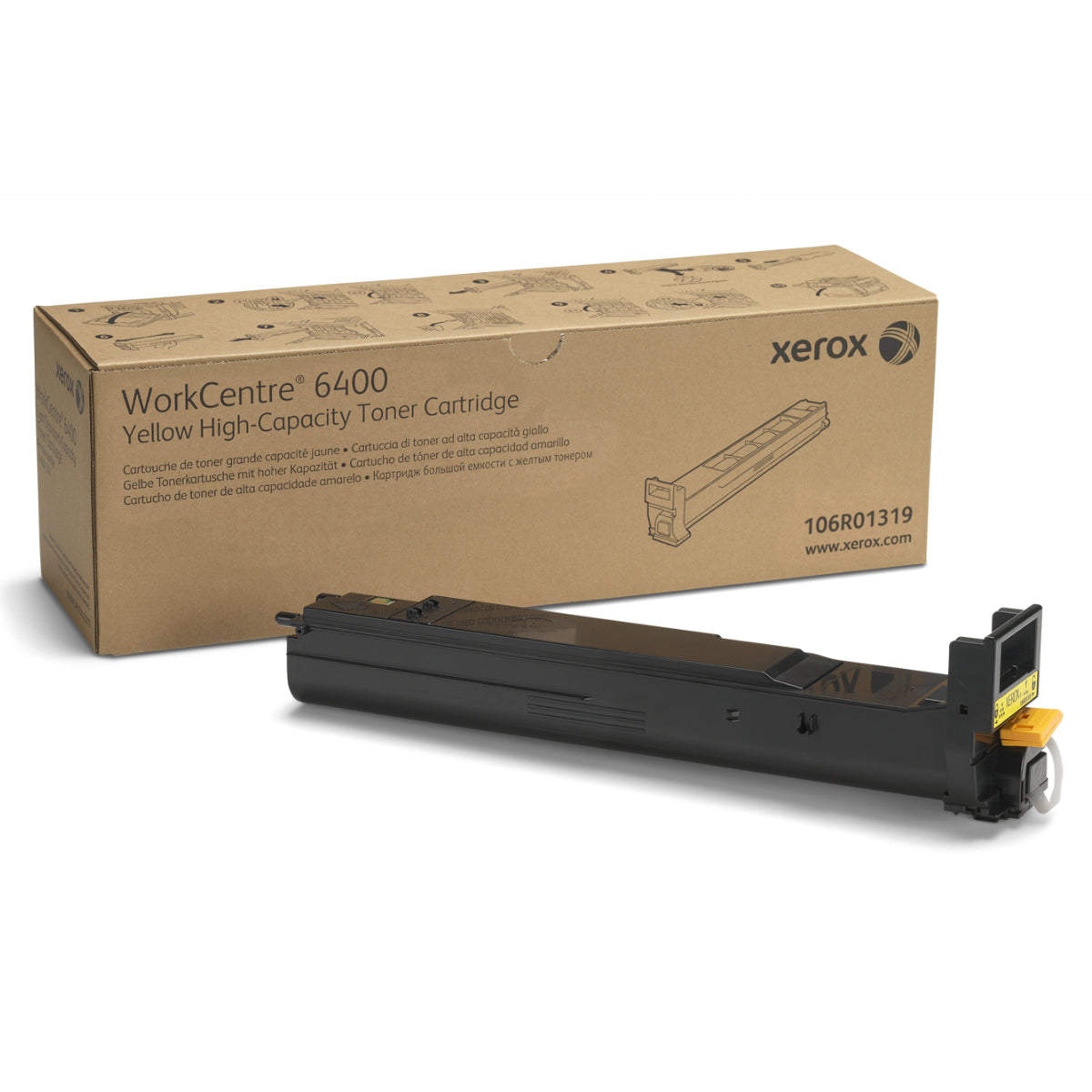 XEROX 106R01319 Yellow Original Toner Cartridge - Cartouches Certifiées