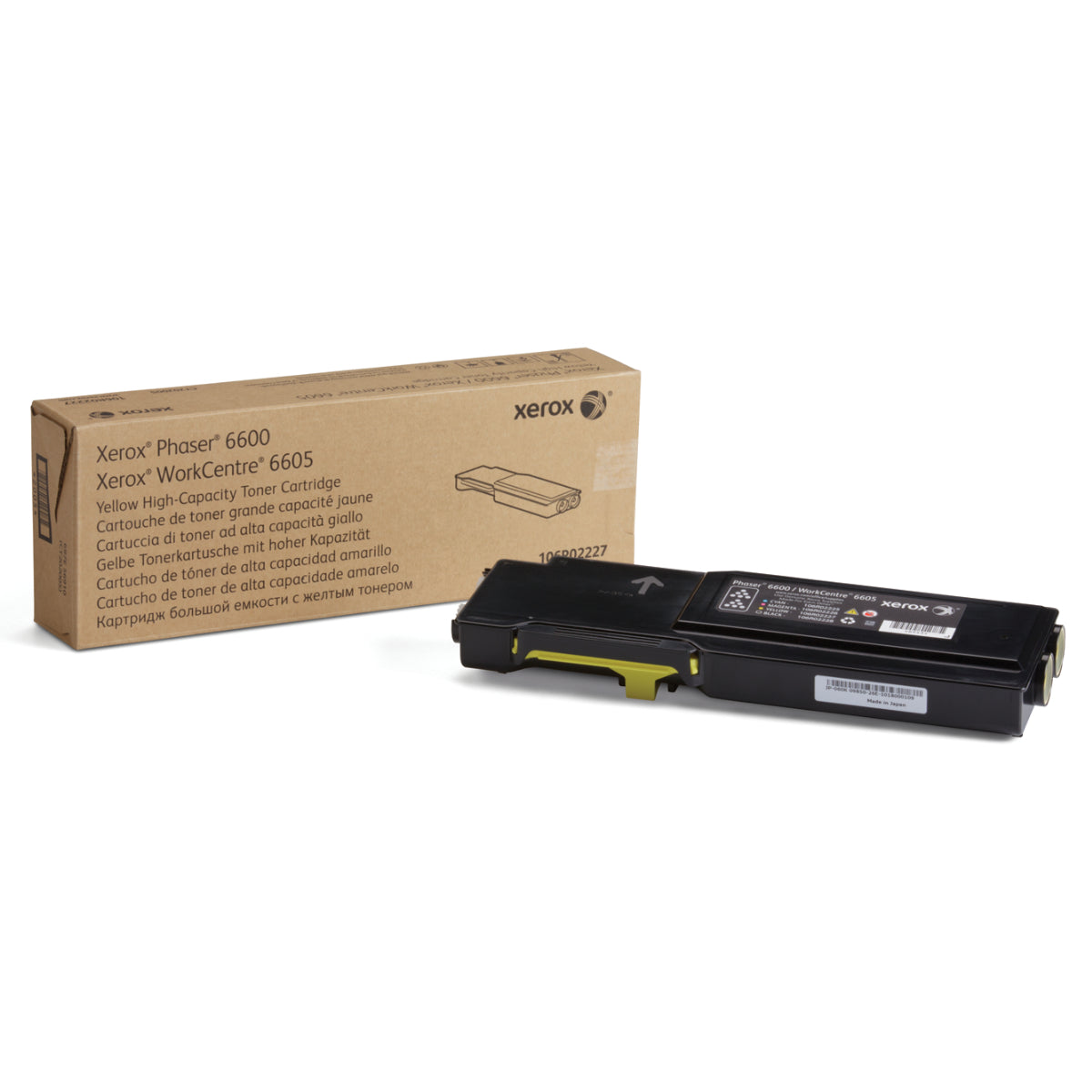 XEROX 106R02227 Yellow Original Toner Cartridge - Cartouches Certifiées
