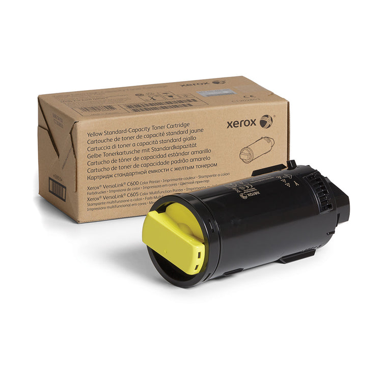 XEROX 106R03898 Yellow Original Toner Cartridge - Cartouches Certifiées
