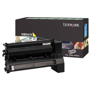 LEXMARK 10B041Y Yellow Original Toner Cartridge - Cartouches Certifiées