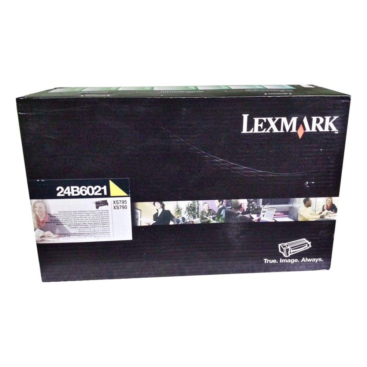 LEXMARK 24B6021 Yellow Original Toner Cartridge - Cartouches Certifiées