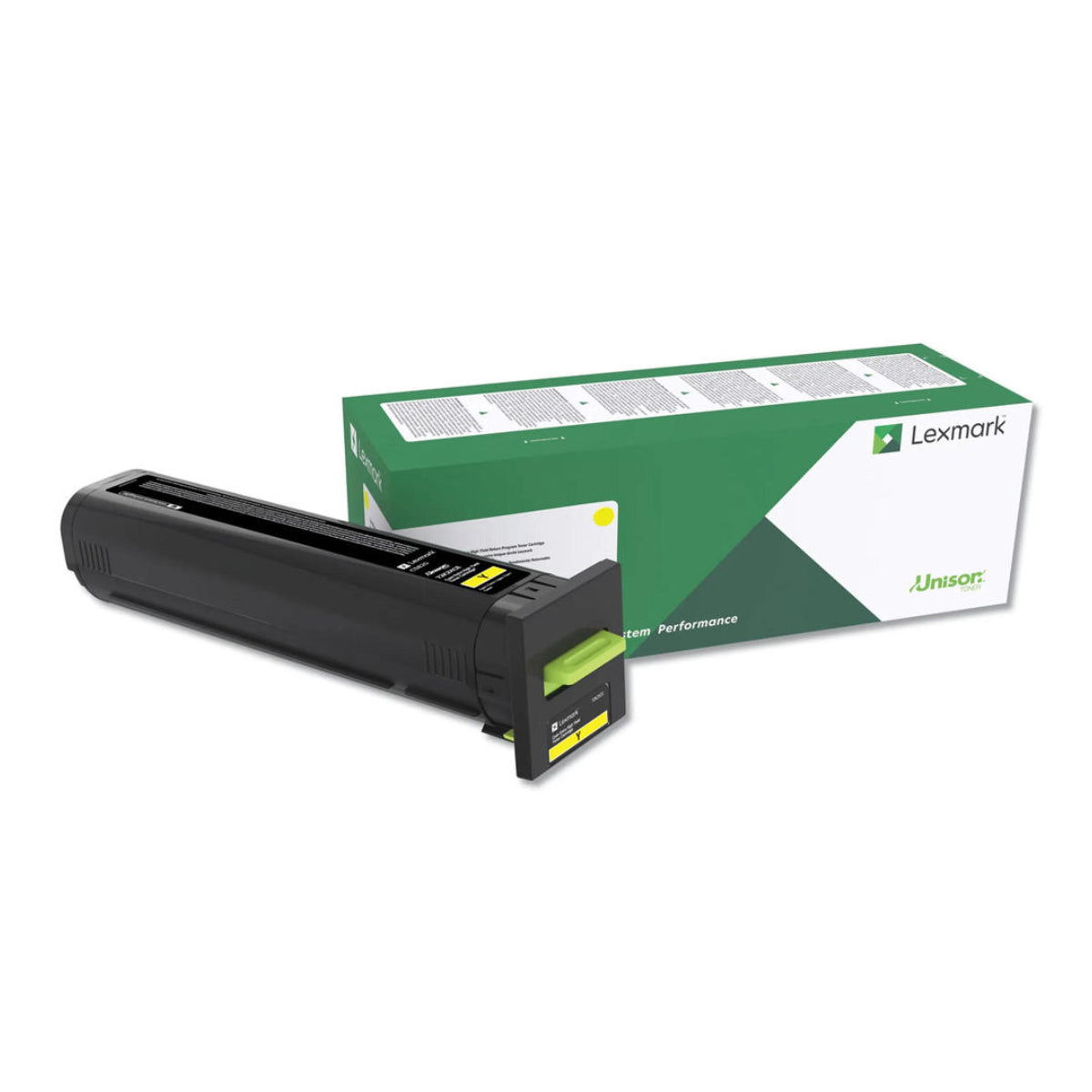 LEXMARK 72K1XY0 Yellow Original Toner Cartridge - Cartouches Certifiées