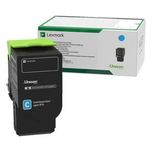 LEXMARK 78C10C0 Cyan Original Toner Cartridge - Cartouches Certifiées