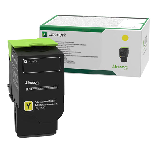 LEXMARK 78C1XY0 Jaune Originale Cartouche Laser