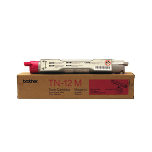 BROTHER TN-12M Magenta Original Toner Cartridge - Cartouches Certifiées