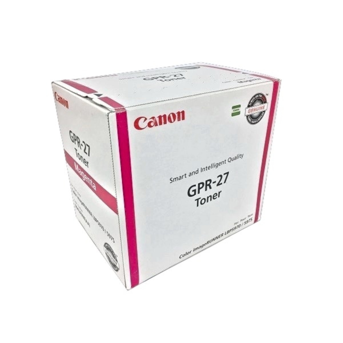 CANON GPR-27 (9643A008AA) Magenta Original Toner Cartridge - Cartouches Certifiées
