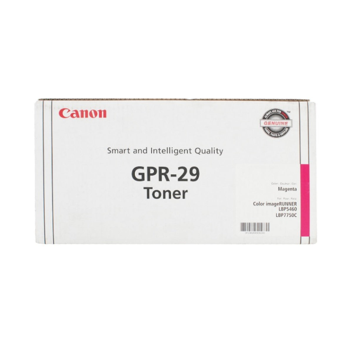 CANON GPR-29 (2642B004AA) Magenta Original Toner Cartridge - Cartouches Certifiées
