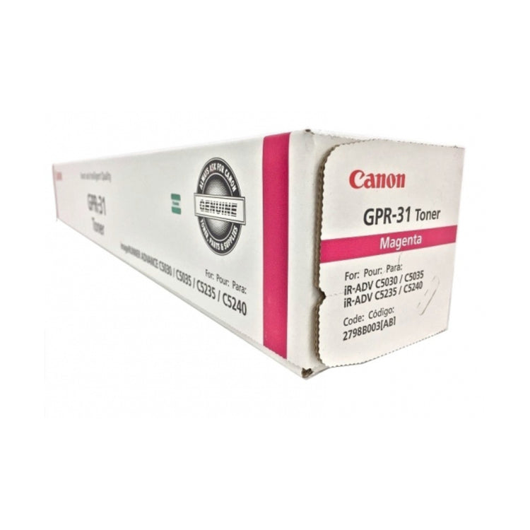 CANON GPR-31 (2798B003) Magenta Original Toner Cartridge - Cartouches Certifiées