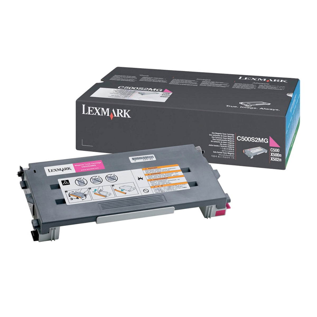 LEXMARK C500S2MG Magenta Original Toner Cartridge - Cartouches Certifiées