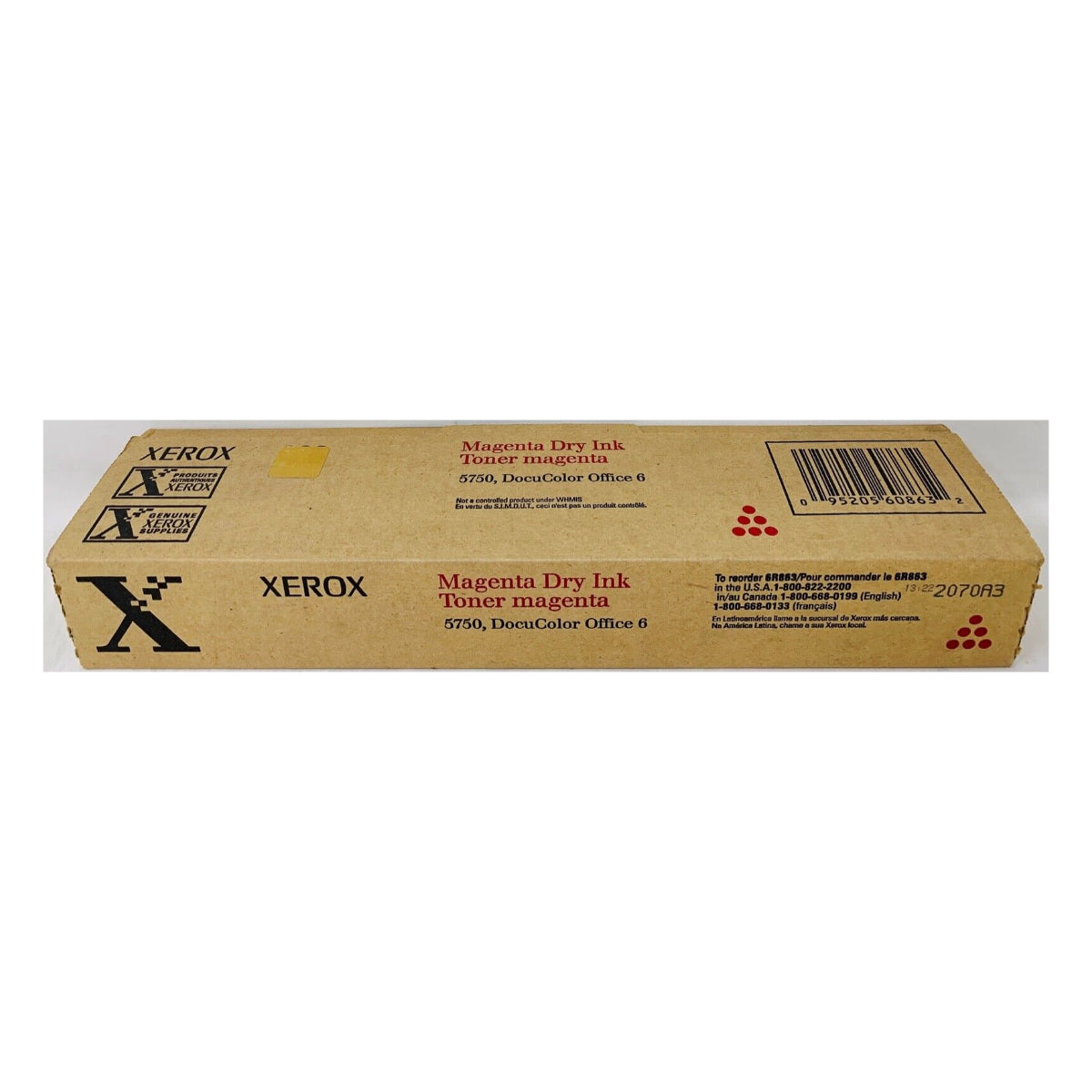 XEROX 6R863 Magenta Original Toner Cartridge - Cartouches Certifiées