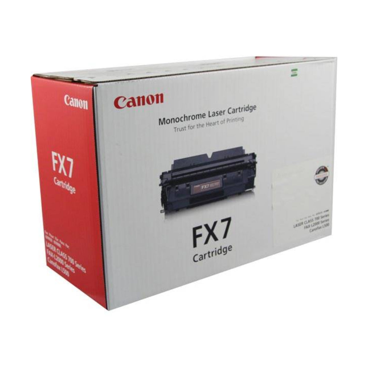 CANON FX7 (7621A001AA) Black Original Toner Cartridge - Cartouches Certifiées