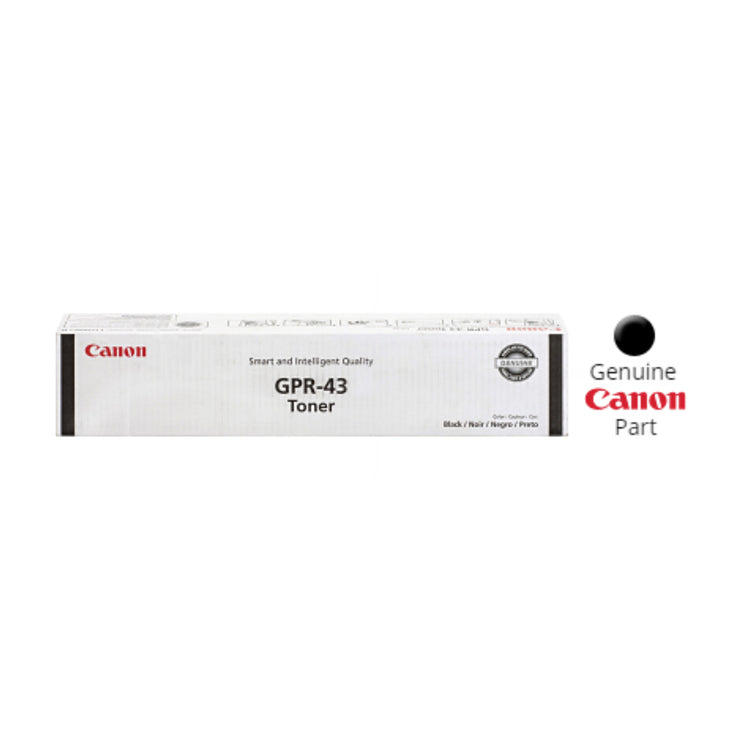 CANON GPR-43 (4792B003) Black Original Toner Cartridge - Cartouches Certifiées