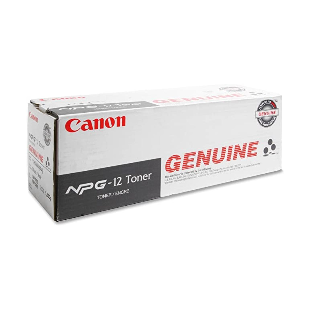 CANON NPG-12 (1383A003AA) Black Original Toner Cartridge - Cartouches Certifiées