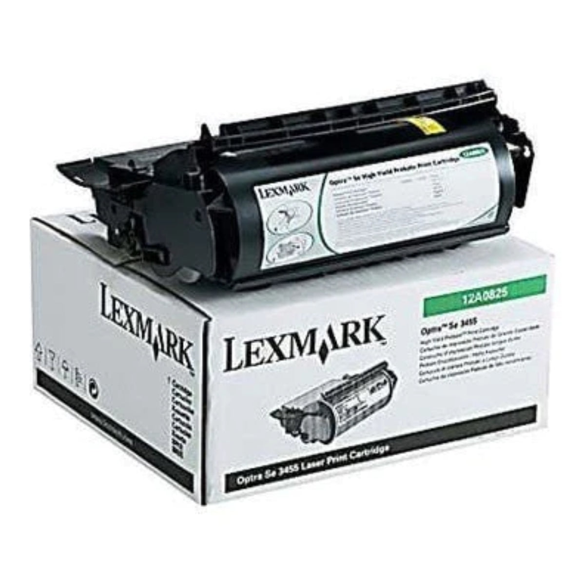 LEXMARK 12A0825 Black Original Toner Cartridge - Cartouches Certifiées