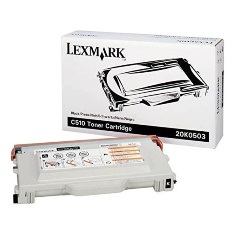 LEXMARK 20K0503 Black Original Toner Cartridge - Cartouches Certifiées