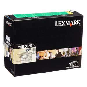 LEXMARK 24B5875 Black Original Toner Cartridge - Cartouches Certifiées