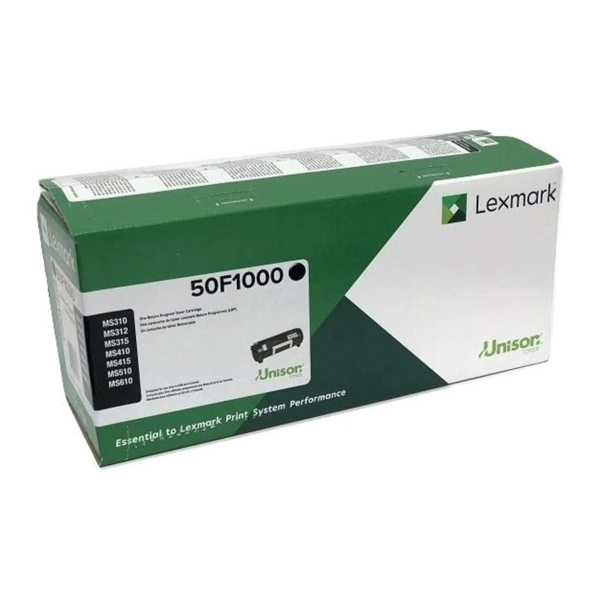 LEXMARK 50F1000 Black Original Toner Cartridge - Cartouches Certifiées