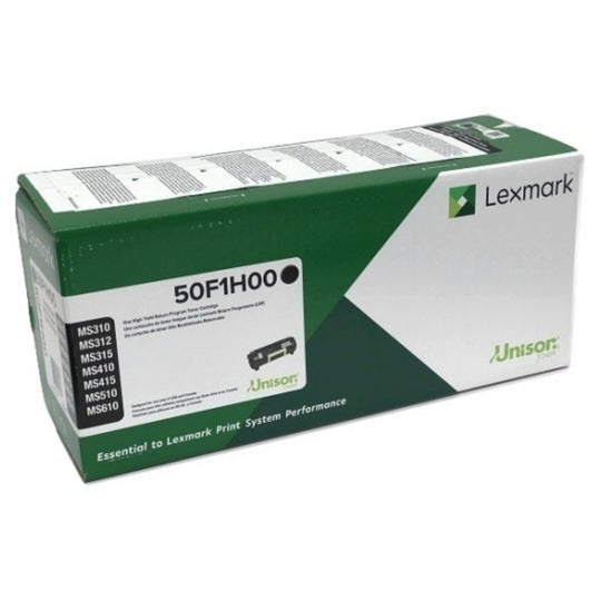 LEXMARK 50F1H00 (501H) Noir Originale Cartouche Laser