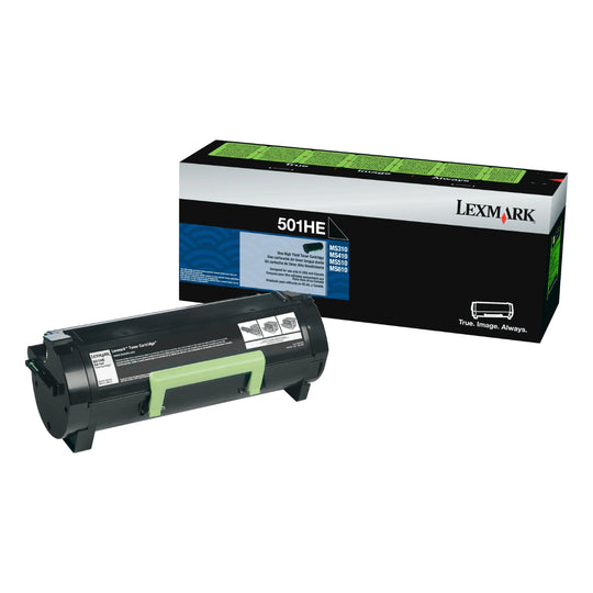 LEXMARK 50F1H0E (501H) Noir Originale Cartouche Laser