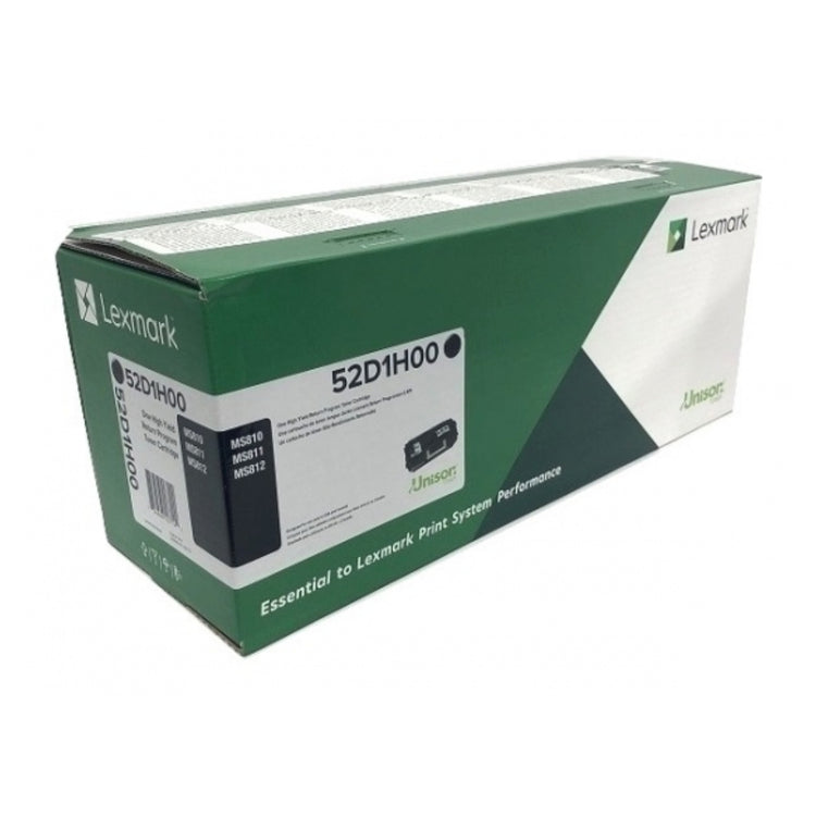 LEXMARK 52D1H00 Black Original Toner Cartridge - Cartouches Certifiées